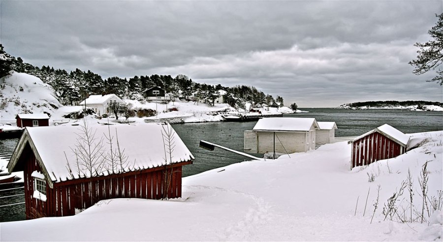 Flødevika vinter Foto: DagHenriksen