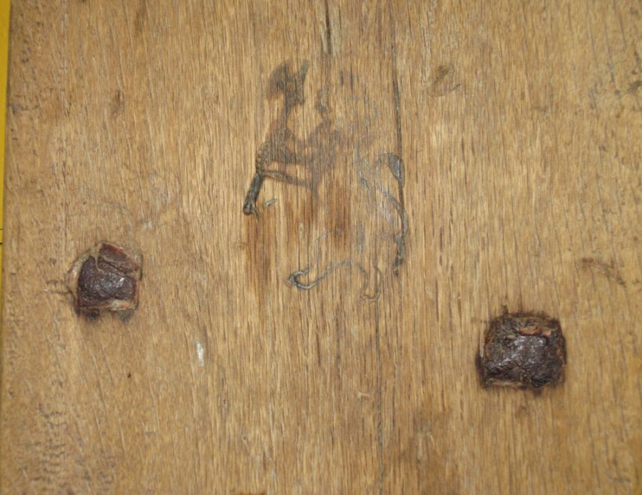 Gjestgiveriet - detalj på veggen